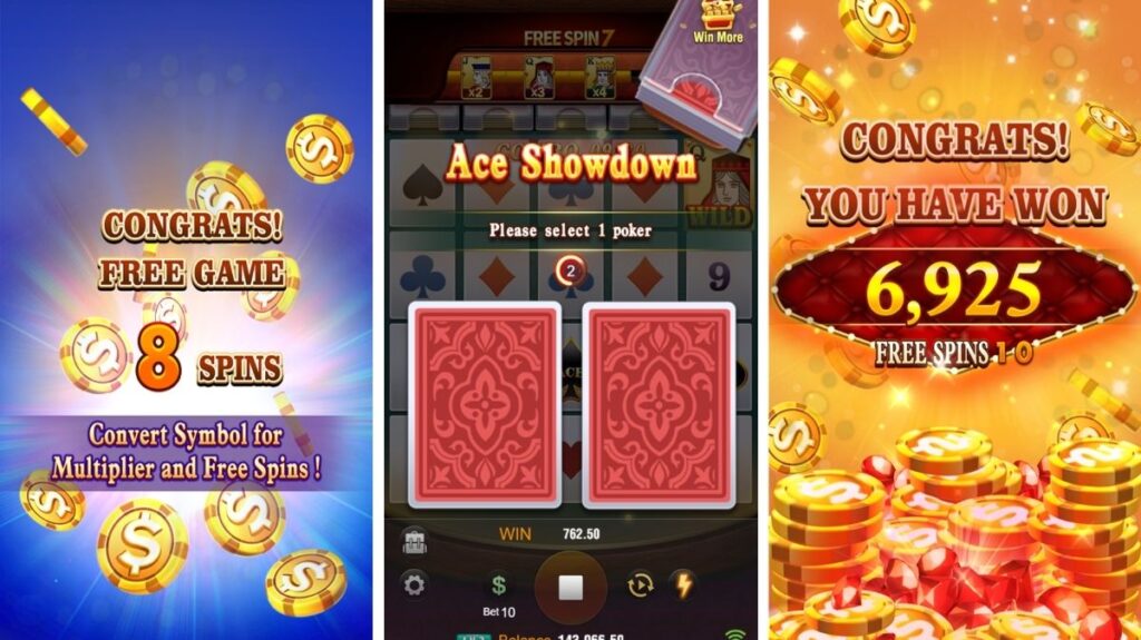 Wild Ace Slot - Free Spin - KK8.site