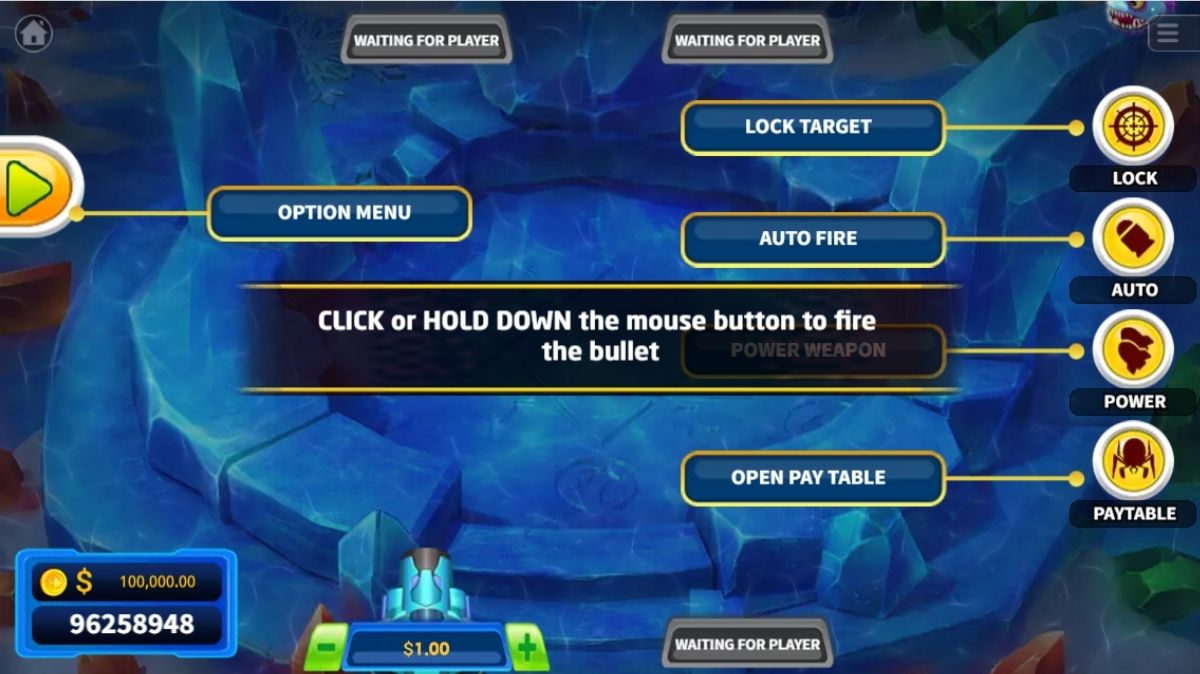 Iron Hero Fishing - Interface - KK8.site