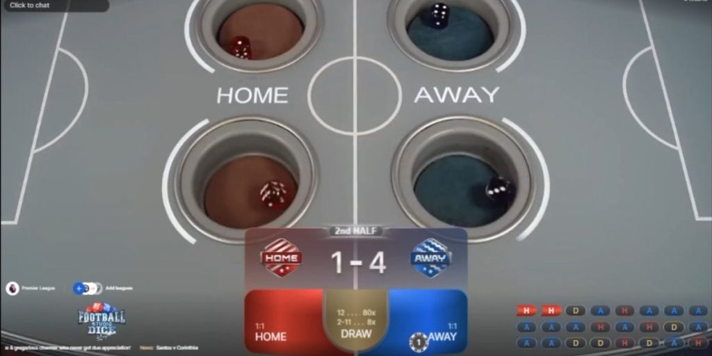 Football Studio Dice - Game 2 - KK8.site