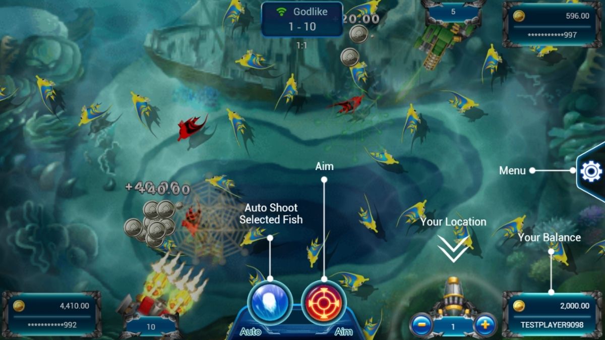 Fishing God - Interface - KK8.site