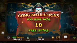 Pirate Queen Slot - Free Spins - KK8