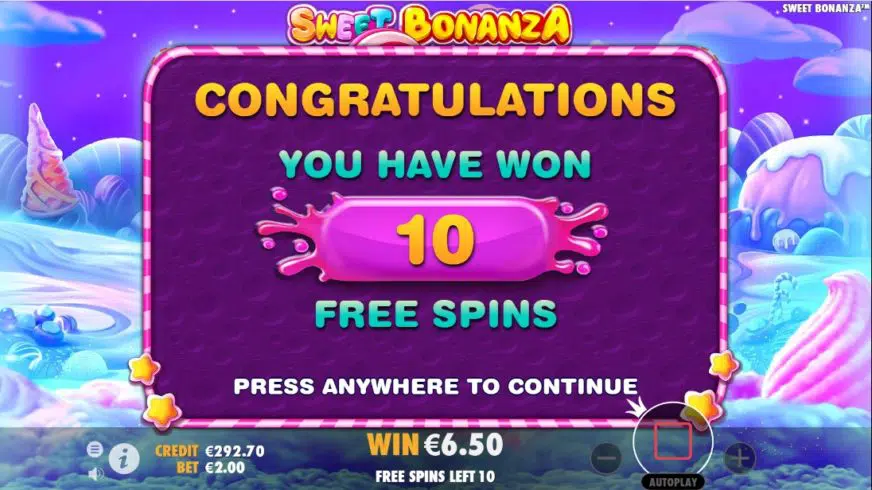 Sweet Bonanza Slot - Free Spins - KK8.site