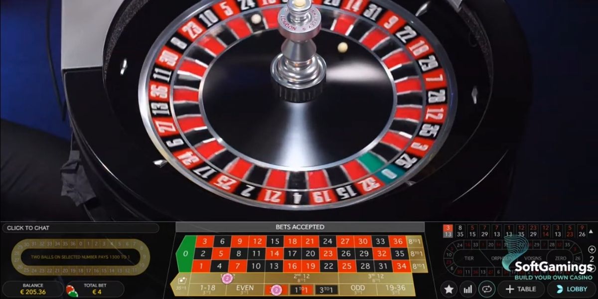 Double Ball Roulette - Game 2 - KK8.site