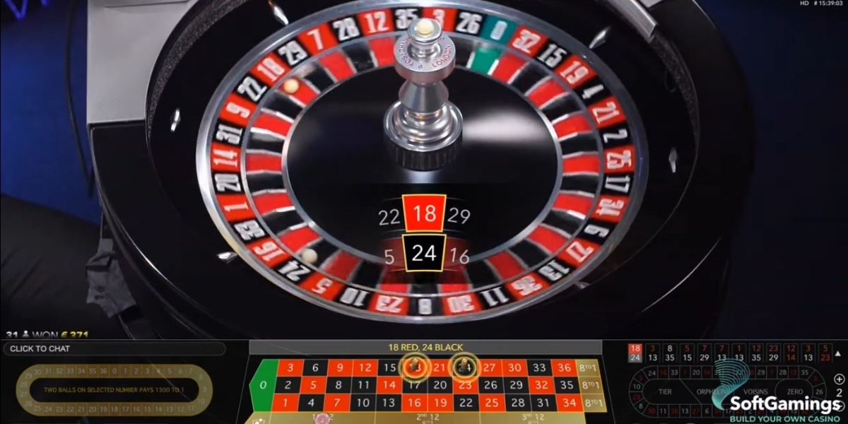 Double Ball Roulette - Game 3 - KK8.site