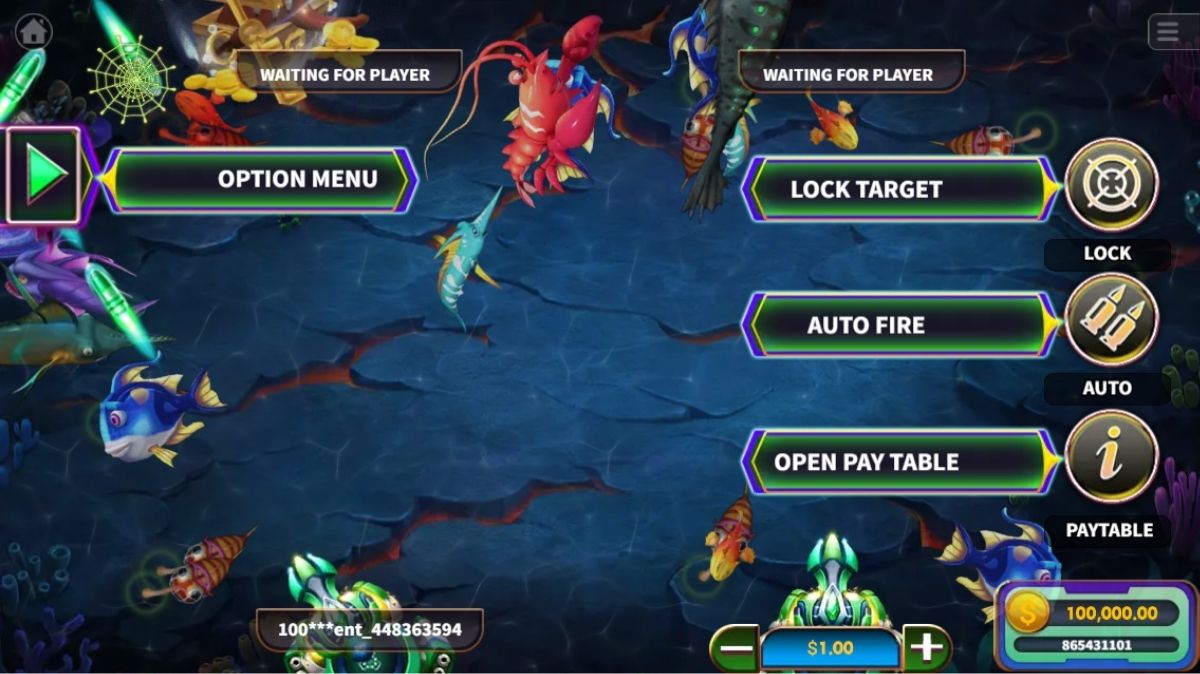 Three Headed Dragon Fishing - Interface - KK8.site