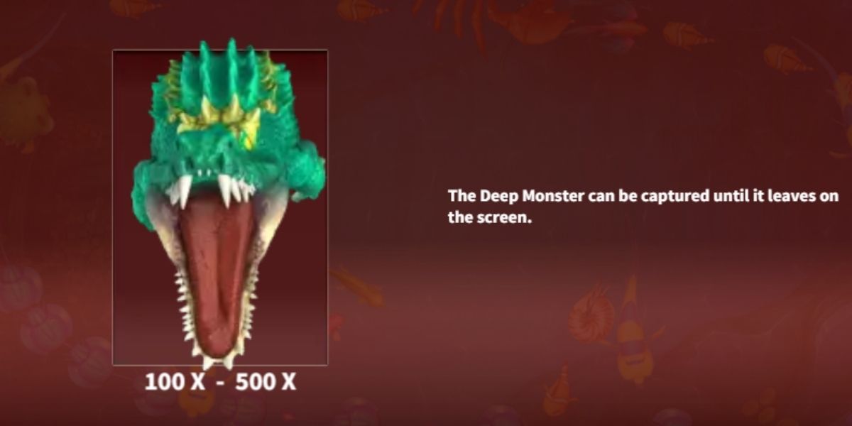 The Deep Monster Fishing - Paytable 3 - KK8.site