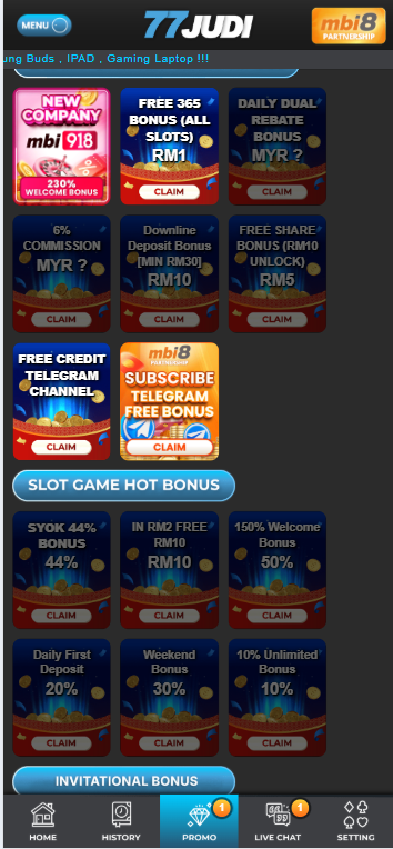 77Judi - Promotion - kk8