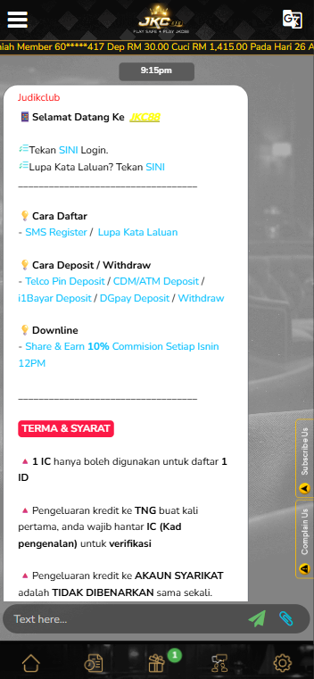 JKC88 - Livechat - kk8