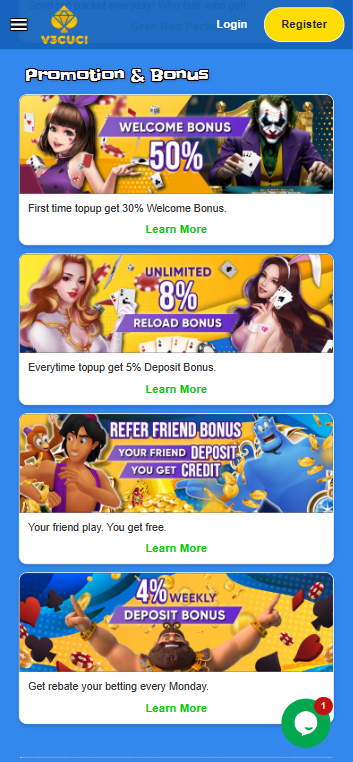 V3Cuci - Promotion - kk8